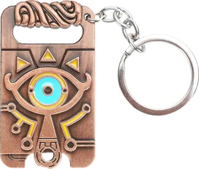 Produktbild von The Legend of Zelda Schlüsselanhänger mit Shiekah Stein aus Breath of the Wild