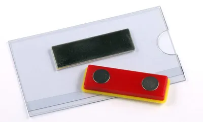 Zdjęcie produktu dla Europel 121267, Uchwyt na plakietkę, Krajobraz, Polichlorek winylu (PVC), Przezroczysty, 75 mm, 40 mm