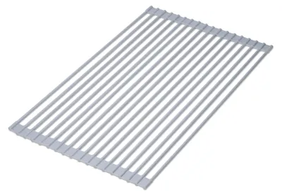 Image de Égouttoir à vaisselle flexible en silicone et acier