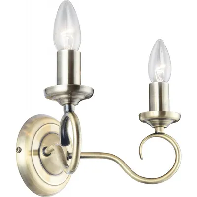 Immagine prodotto di Globo Truncatus lampada da parete in ottone antico, 2xE14; 69003-2W