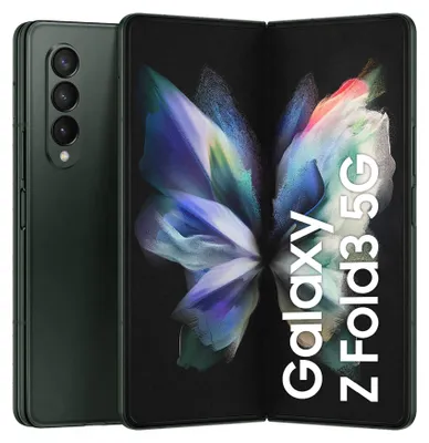 Produktbild von Samsung Galaxy Z Fold3 5G 19,3 cm (7.6 Zoll) Dual-SIM Android 11 USB Typ-C 12 GB 512 GB 4400 mAh Grün