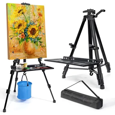 Zdjęcie produktu dla VAIIGO Stojak malarski regulowany 50-152 cm składany