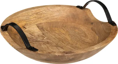 Zdjęcie produktu dla Ozdobna misa z drewna mango, Ø 30 cm