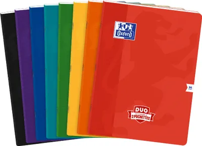 Produktbild von Oxford Schulheft DUO 240 x 320 mm seyès 48 Blatt