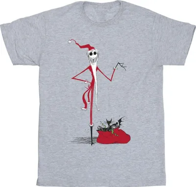 Produktbild von The Nightmare Before Christmas - T-Shirt für Herren BI43845 (XXL) (Grau)