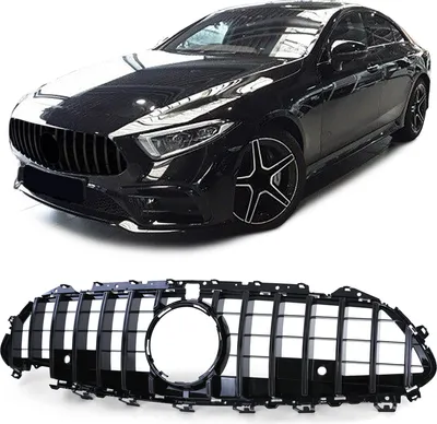 Produktbild von Sport Kühlergrill Schwarz glänzend für Mercedes CLS C257 ab 17