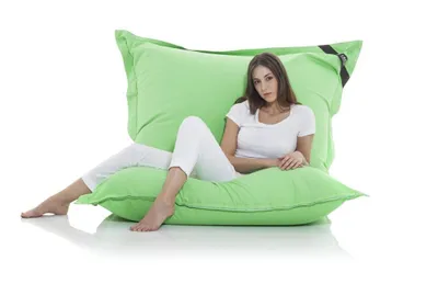 Immagine prodotto di Lazy Bag Beanbag in cotone - Verde