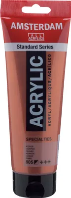 Produktbild von Amsterdam Standard Series Acrylfarbe Tube 250 ml Kupfer 805