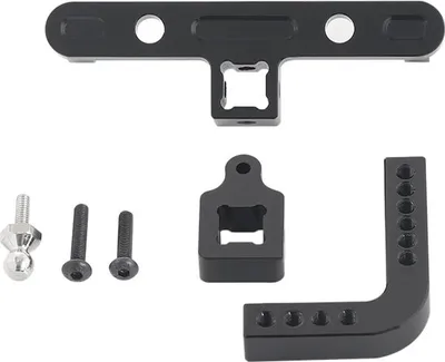 Produktbild von 1 Set 1:10 RC Rock Crawler Metallanhänger für Axial SCX10 90046 80156 schwarz