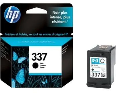Produktbild von HP 337 Schwarz Original Druckerpatrone, Standardertrag, Schwarz, Tinte auf Pigmentbasis, 1 Stück(e), 420 Seiten