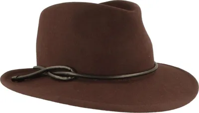 Mayser Bogart Pita aus 100% Wolle mit Zierband in braun