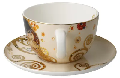Immagine prodotto di Goebel Gustav Klimt Der Kuss (Milchkaffeetasse, Fine...