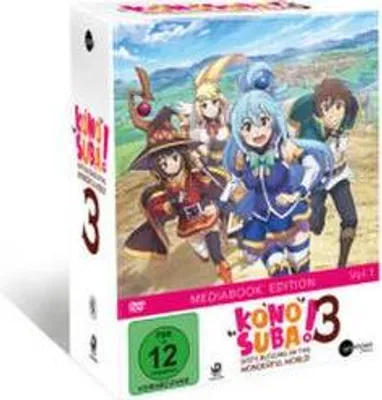 Obrázek produktu pro KonoSuba 3 Vol.1 (DVD) (Mediabook)