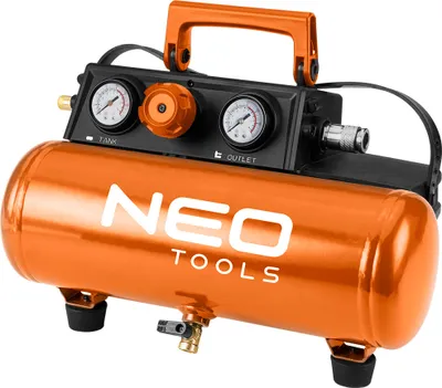 Produktbild von Akumulátorový kompresor NEO TOOLS 18 V max (bez akumulátoru, bez nabíječky) Vzduchový kompresor s tlakem 8 barů/dobíjecí vzduchové čerpadlo Pracovní doba: 6 Ah - 30 min