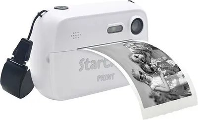 Produktbild von Sofortbildkamera, Lexibook StarCAM Print, Foto & Video, 32GB Micro-SD Karte, Personalisierungs-Kit, Wiederaufladbar
