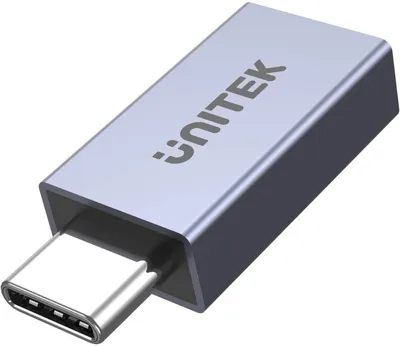 Image de Adaptateur Unitek A1038GY01 USB-C vers USB-C 40 Gbps 240 W 8K@60 Hz
