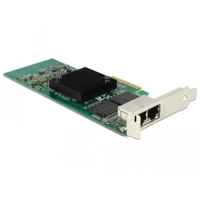 Produktbild von Delock PCI Express x4 Karte 2 x RJ45 Gigabit LAN i350