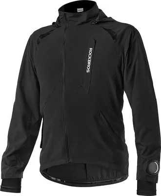 Produktbild von ROCKBROS Herren Fahrradjacke Elastisch Atmungsaktiv Laufjacke Softshelljacke Sommer/ Herbst Jacke gr. 2XL
