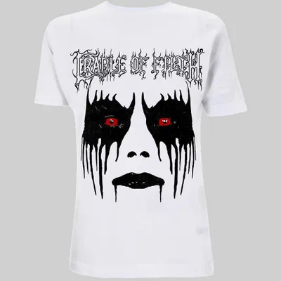 Produktbild von Cradle Of Filth | Offizielles Band T-Shirt | Dani Make Up (Rückseitendruck), XX-Large, Weiß