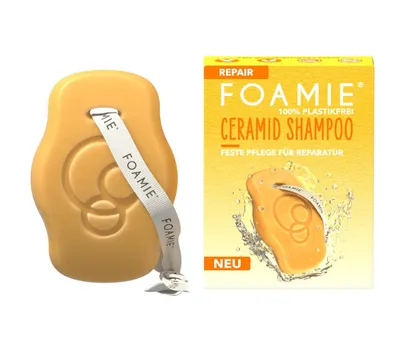 Produktbild von Foamie Festes Shampoo Repair, Haar-Shampoo für geschädigtes Haar mit Ceramide & Marula-Öl
