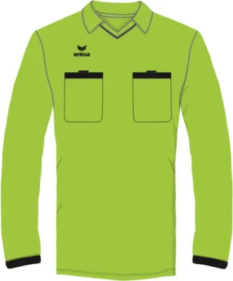 Produktbild von Erima Schiedsrichter Trikot Langarm Herren grün Gr S