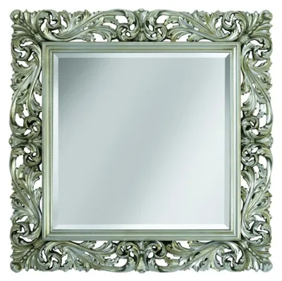 Produktbild von Klassischer Wandspiegel Holzrahmen Spiegel 200x112 Rahmen Wand Hängespiegel Neu