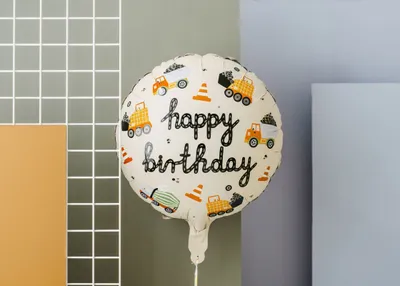 Obrázek produktu pro PartyDeco FB213, Hračka balón, Fólie, Vícebarevný, Obrázek, Narozeniny, Univerzální