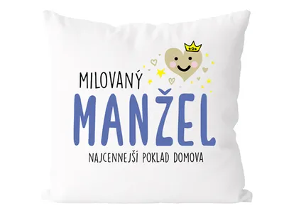 Obrázok produktu pre Vankúš Milovaný manžel