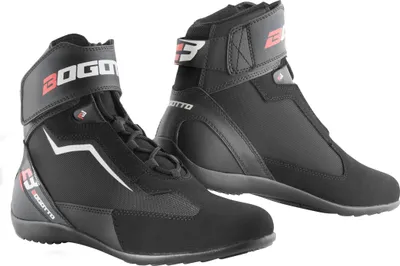 Image de Bogotto Mix Disctrict chaussures de moto, noir, 37
