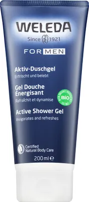 Zdjęcie produktu dla Weleda Men, Żel pod prysznic, odżywczo oczyszczający, 200 ml (PRODUKT Z NIEMIEC)