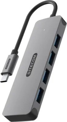 Produktbild von Sitecom Usb-C To 4X Usb-A 3.0 Hub