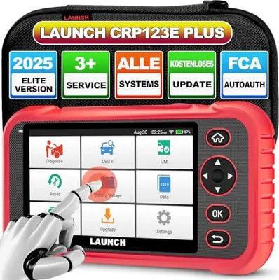 Produktbild von Starten Sie CRP123E plus OBD2 Diagnostischer Scanner Alle Systeme Eng/AT/ABS/SRS/TOR/EPB/EES/Dashboard usw., 3 Reset -Service -SAS, Ölreset, Elektrogl