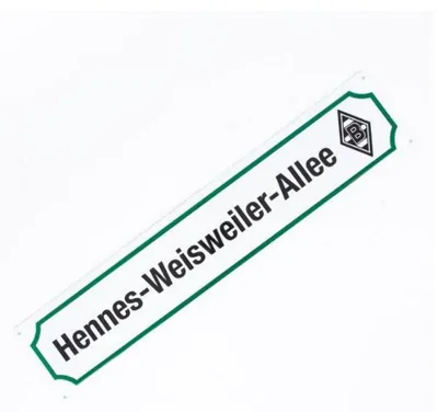 Produktbild von Borussia M´Gladbach Blechschild