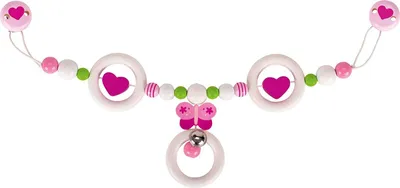 Produktbild von Goki KIWA KETTE SCHMETTER M.CLIP PINK M.CLIP PINK