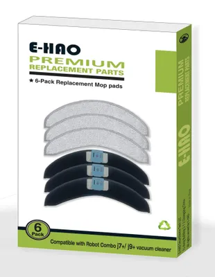 Wischpads für iRobot Roomba Combo j7+/j9+/Max 10, 6 St.