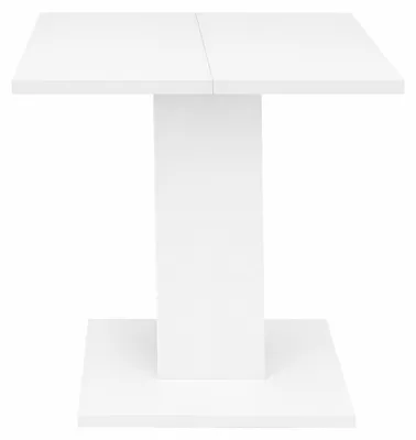Produktbild von FURNARO Esstisch Tap Esszimmertisch Tisch ausziehbar B/H/T: 80-120x76x80 cm, Farbe:Weiß matt lack