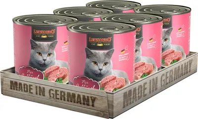 Produktbild von LEONARDO Geflügel pur 6x 800g