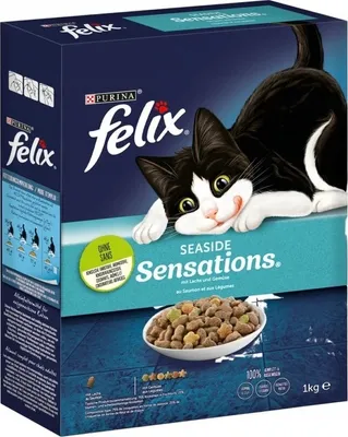 Produktbild von FELIX Sensations oceánsky losos, pstruh, treska a zelenina 1kg