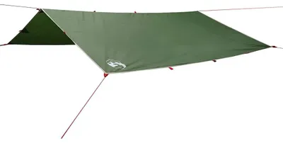 Image de vidaXL Tarp Vert 300x294 cm Imperméable à l'eau