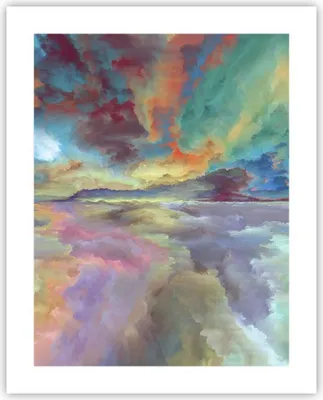 Produktbild von Poster - Poster ohne Rahmen - Abstraktion modern - 40x50 cm - Wand Bild - Wanddeko - Wandbilder - Kunstposter - Wandposter - Bilder - Kunstdruck - Wanddekoration - Wandbild - P2XPA40x50-4027