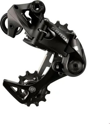 Productafbeelding van Sram achterderailleur X01 DH, 7-speed, A3, medium kooi, maximaal 28 tanden, zwart, Exact, staal/aluminium