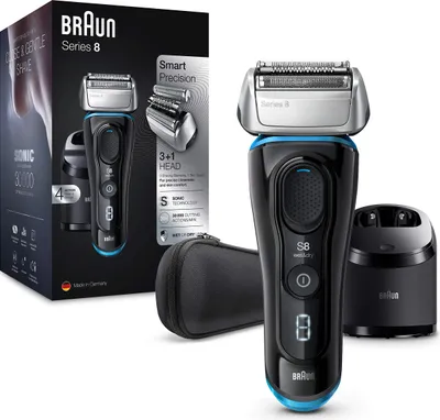 Image de Braun Series 8 : rasoir électrique de précision pour hommes avec tête de rasage 3+1