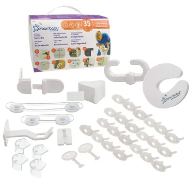 Produktbild von Dreambaby G708E Kindersicherheitsset 35teilig (kein Werkzeug/keine Schrauben not