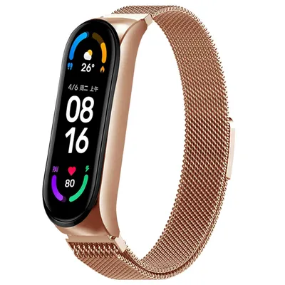 Produktbild von Xiaomi Mi Band 6, Xiaomi Mi Band 5 Band: imoshion Magnetisches Milanese Band mit Klicksystem