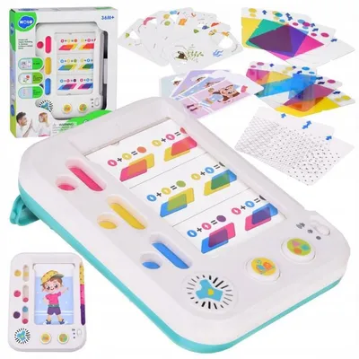 Imagen del producto de Tableta educativa para niños para aprender los colores - Juego interactivo ZA5237