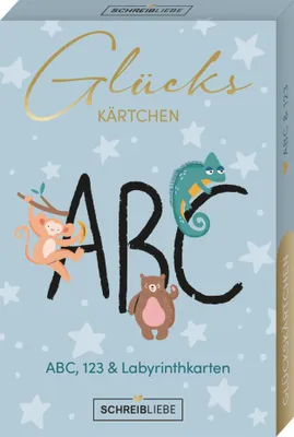 Produktbild von Glückskärtchen-ABC & 123
