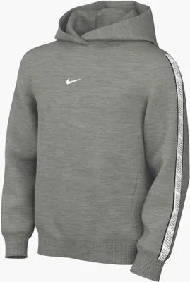 Obrázek produktu pro Nike K Nsw Club+ Flc Hdy Dk Grey Heather/Black Dk Grey Heather/Black M