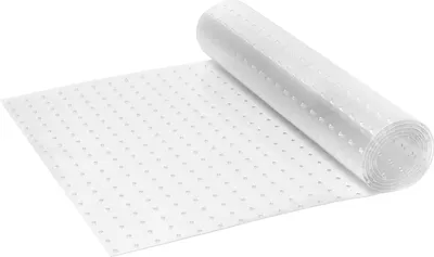 Image de SucceBuy Protection de tapis pour animaux domestiques, 24" x 6' PVC anti-rayures Tapis pour chat antidérapant, butoir en plastique facile à couper