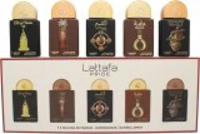 Produktbild von Lattafa Pride Gift Set Collection No.4 - 5 x 20ml (Dieses Set enthält:Art of Arabia IIIAjwaaAl Qiam GoldMassBrioche Vanille)