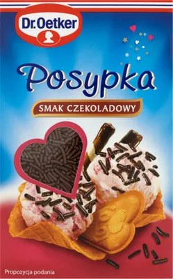 Produktbild von Dr Oetker posypka o smaku czekoladowym 80 G